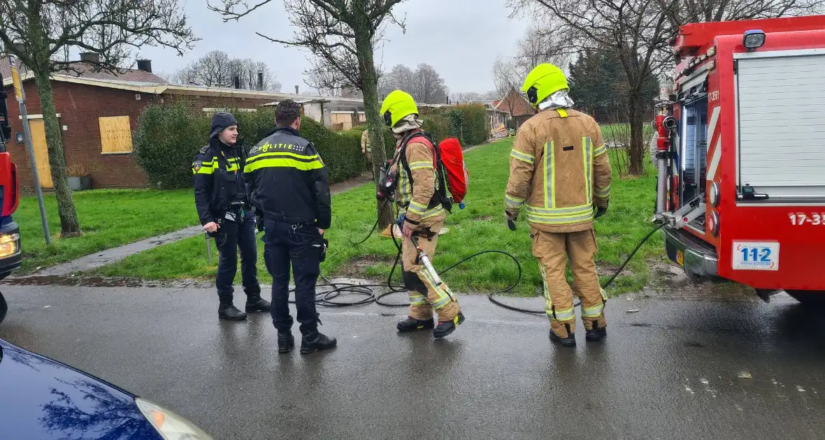 Wederom brand bij sloopwoningen - Foto 2