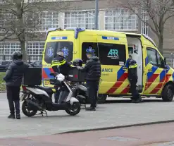 Maaltijdbezorger gewond bij ongeval