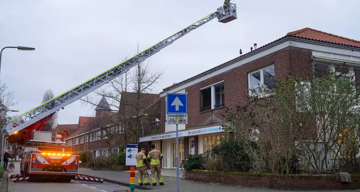 Woning gecontroleerd op mogelijke brand