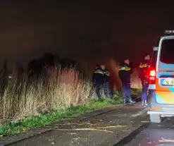 Automobilist verliest macht over stuur en belandt in het water