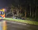 Automobilist belandt in sloot na ongeval