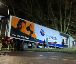 Ernstig ongeval met vrachtwagen