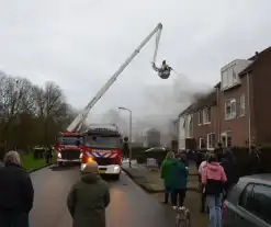 Flinke rookontwikkeling bij uitslaande woningbrand