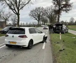 Forse schade bij kop-staartbotsing