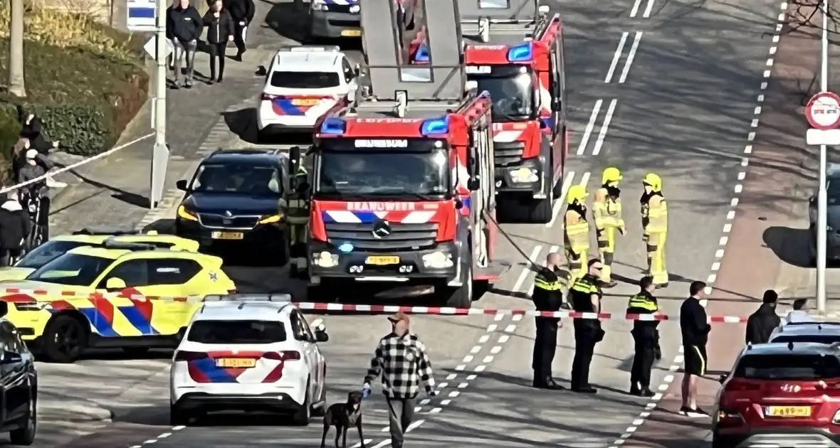 Forse rookontwikkeling bij woningbrand, traumateam ingezet - Foto 6