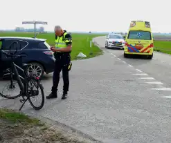 Fietser gewond bij ongeval op kruising