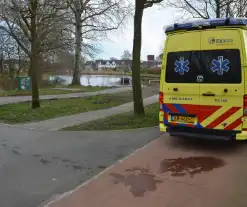 Persoon gecontroleerd na te water raken