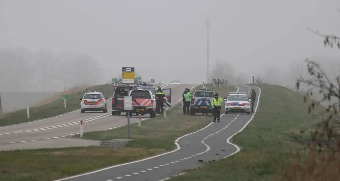 Hulpdiensten groots ingezet na aantreffen verdacht pakket