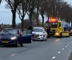 Twee voertuigen beschadigd door ongeval