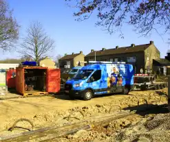 Waterlek tijdens straatrenovatie verstoort waterlevering