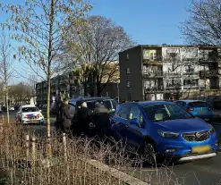 Meerdere voertuigen beschadigd na kop-staart aanrijding