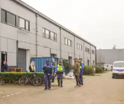 Grote controle op bedrijventerrein