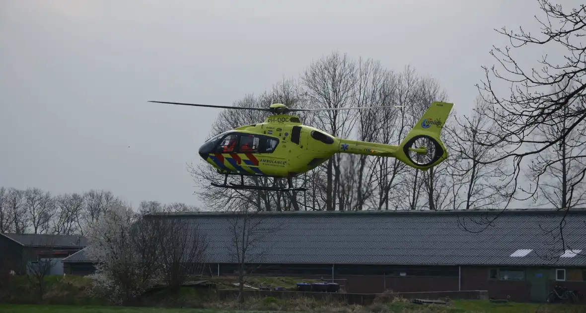 Bestuurder ernstig gewond bij botsing met boom - Foto 3