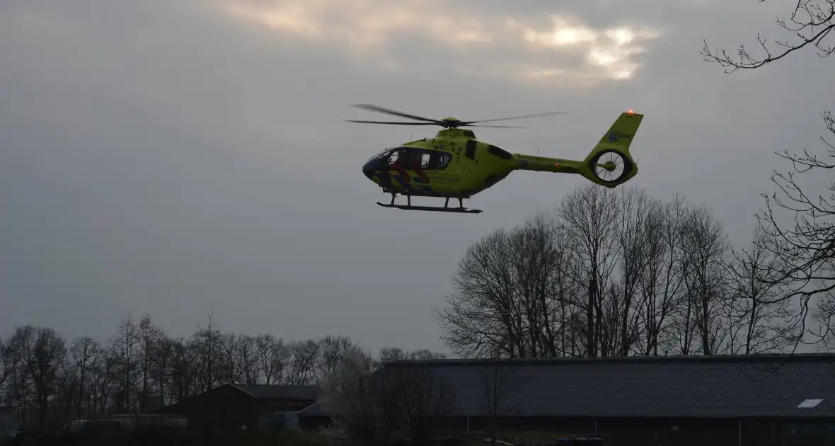 Bestuurder ernstig gewond bij botsing met boom - Foto 4