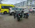 Fatbiker en automobilist botsen op elkaar