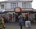 Brand is wasdroger in snackbar