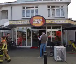 Brand is wasdroger in snackbar