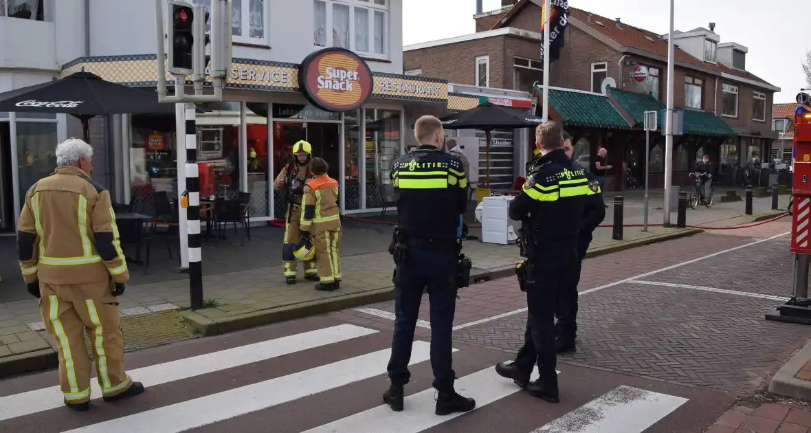 Brand is wasdroger in snackbar - Foto 1