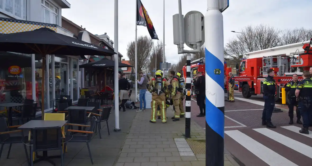 Brand is wasdroger in snackbar - Foto 3