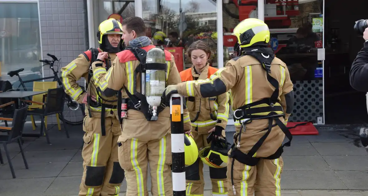 Brand is wasdroger in snackbar - Foto 4