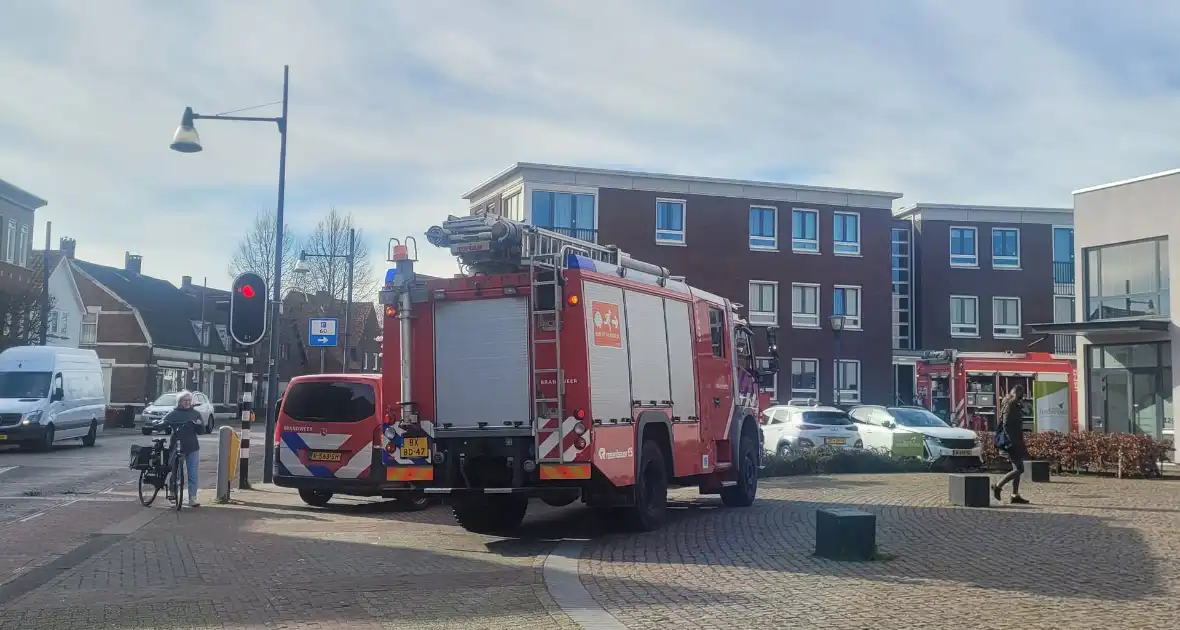Rookontwikkeling bij brand in kelder