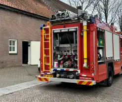 Brand in oven van bakkerij