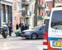 Scooter geschept door personenauto