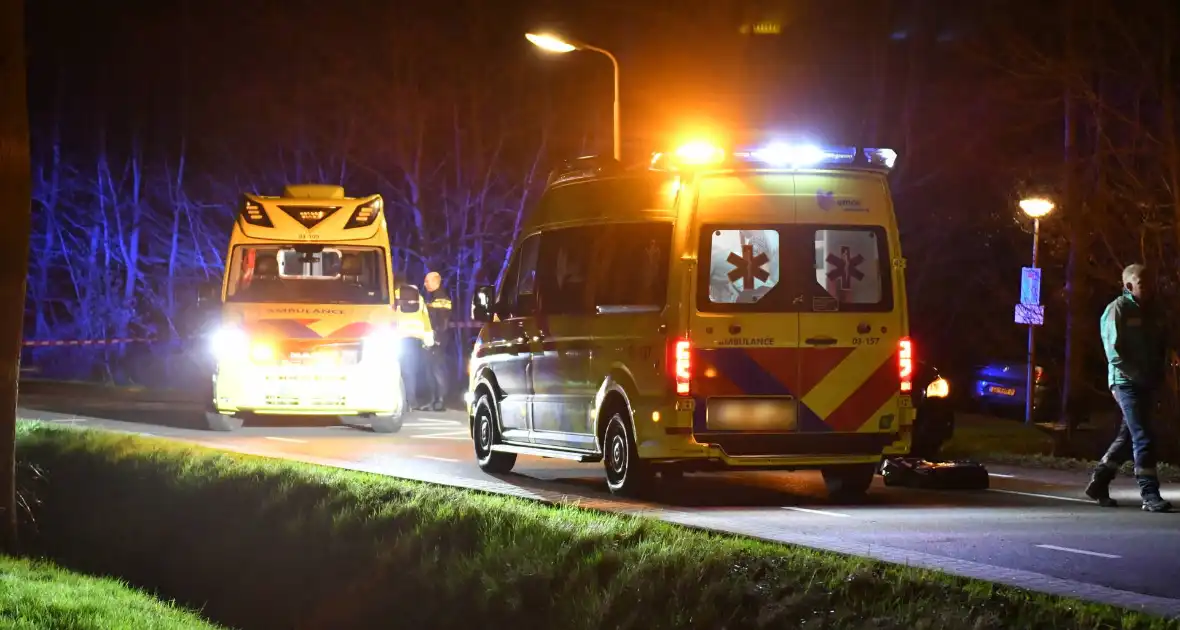 Fietser zwaargewond bij ongeval met auto