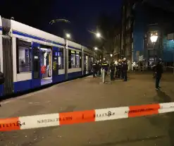 Voetganger gewond bij botsing met tram