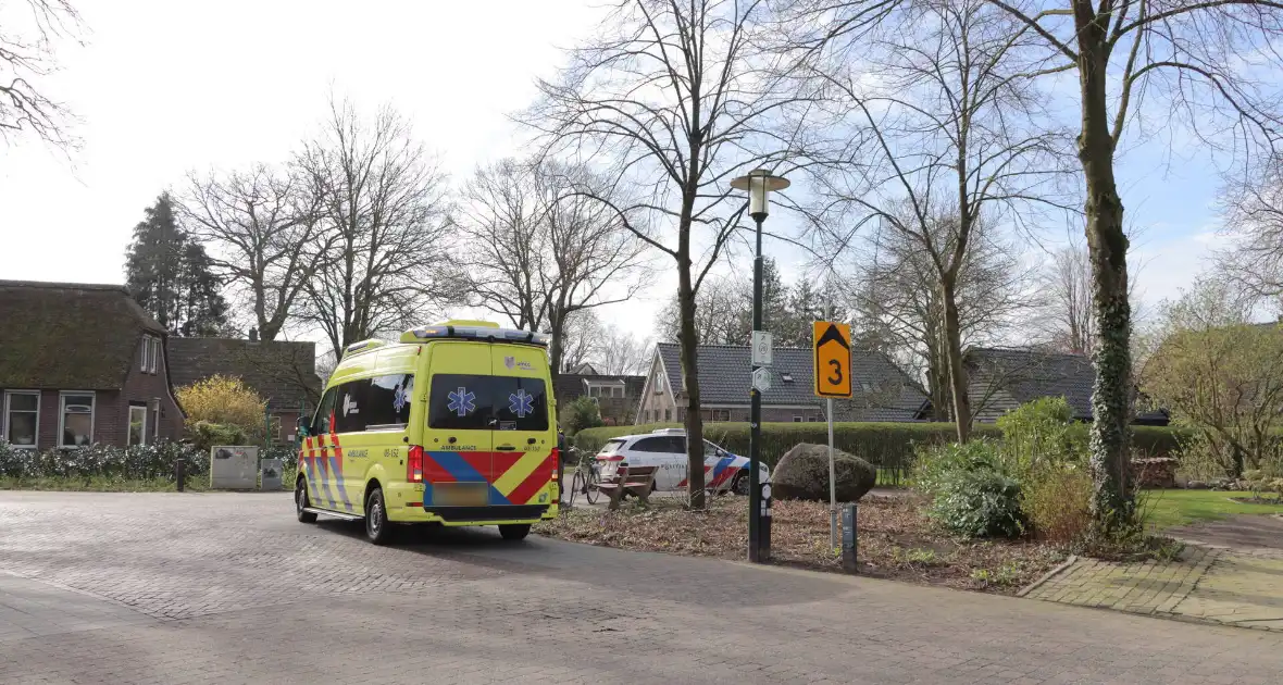 Fietser raakt gewond bij harde val