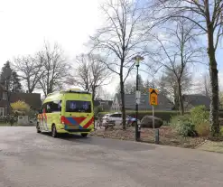 Fietser raakt gewond bij harde val