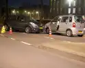 Twee voertuigen beschadigd bij aanrijding