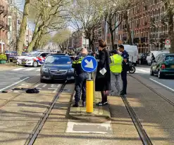 Traumateam ingezet voor ernstig ongeval tussen fietser en taxi