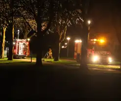 Zoektocht naar mogelijk persoon in water