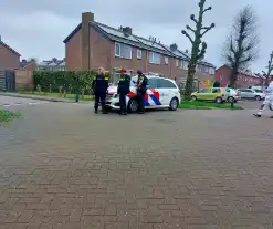 Straat afgesloten wegens schietpartij