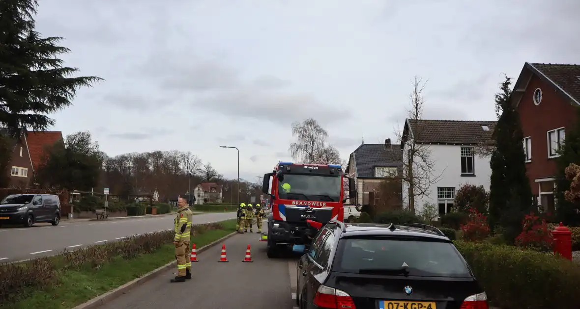 Brandweer ingezet voor gaslucht in woning