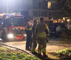 Brand in achtertuin van woning snel onder controle