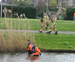 Fatbike leidt tot zoekactie in het water