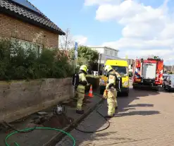 Groot gebied afgezet vanwege gaslekkage