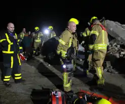 USAR aanwezig bij grote oefening met afscheid brandweerman