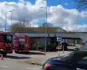 Vrachtwagenchauffeur bekneld na ongeval
