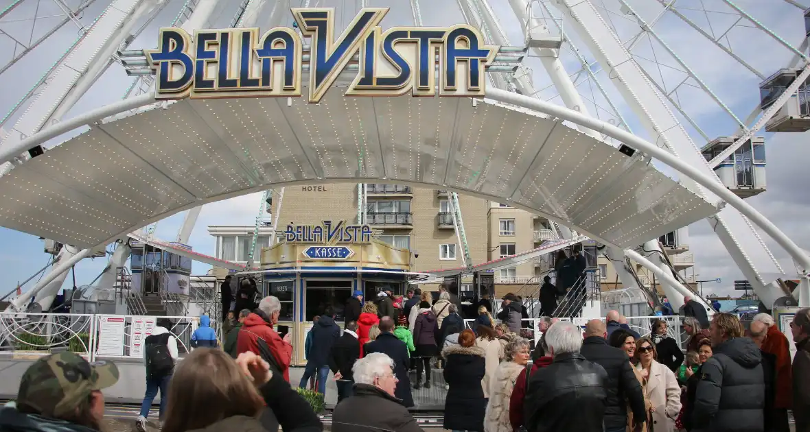 Reuzenrad Bella Vista feestelijk geopend - Foto 11