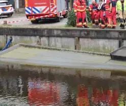 Woonboot volledig gezonken