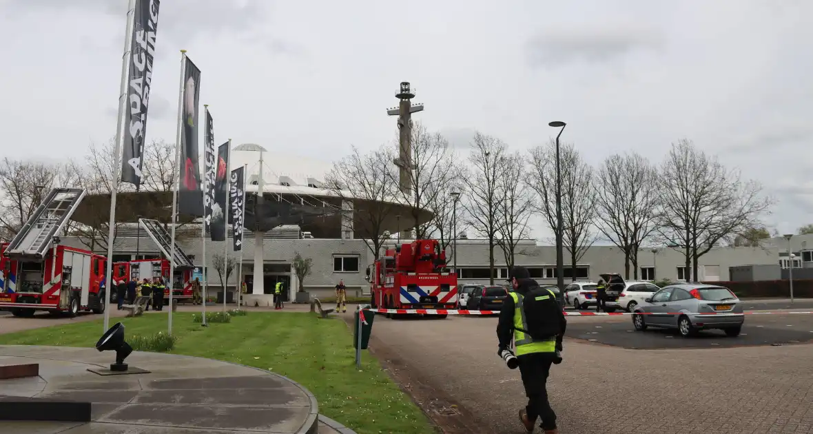 Museum ontruimd wegens brand in plafond