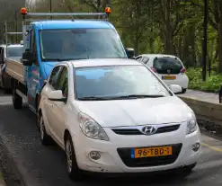 Verkeerschaos door kop-staartbotsing