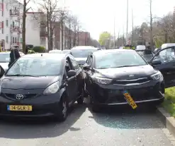 Ravage en gewonden bij kop-staartbotsing