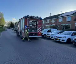 Brandweer ingezet voor barbecue