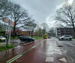 Wederom fietser aangereden op bekende kruising