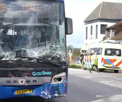 Twee gewonden waarvan een ernstig bij ongeval tussen Qliner en auto