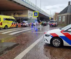 Winkeldief slaat op de vlucht en springt zeven meter naar benenden